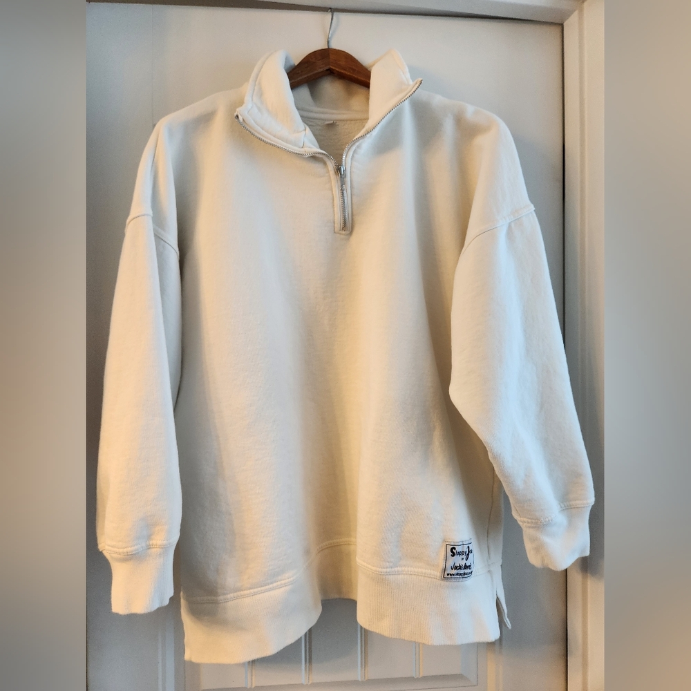 Sloppy Joe Clothing Diana Zip Neck Sweatshirt